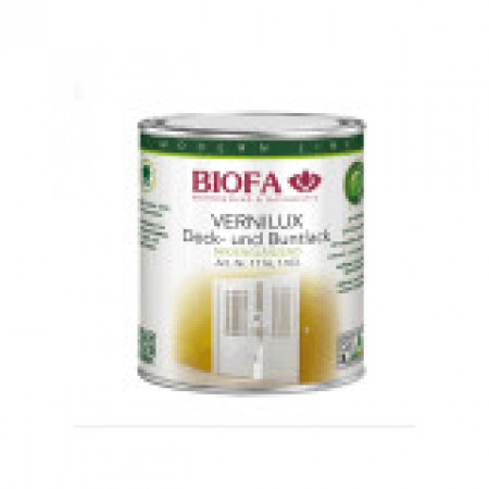 Biofa Decklack VERNILUX weiß, 1115, seidenmatt